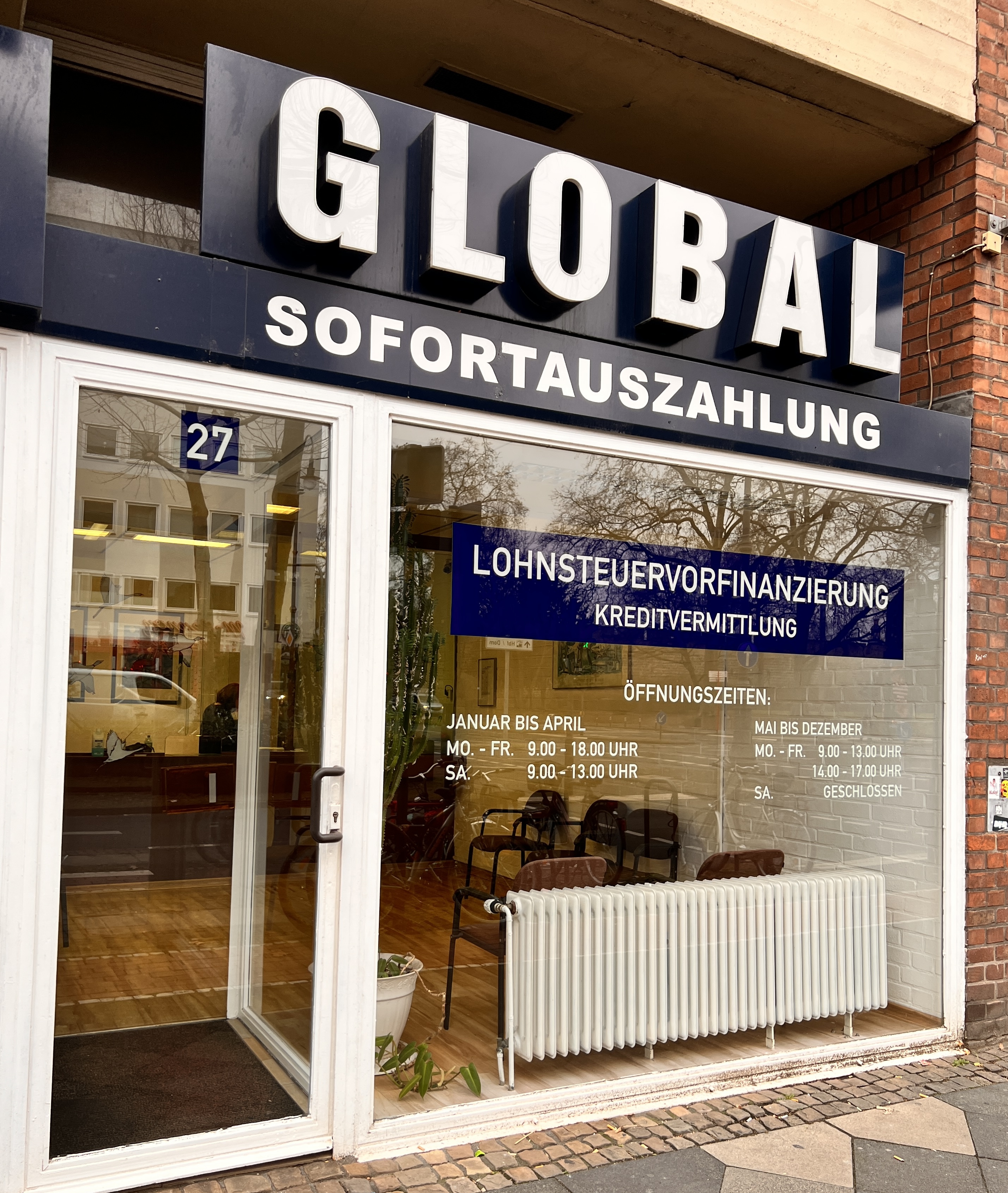 Global Finanzierung, Reiseagentur & Außenhandel GmbH